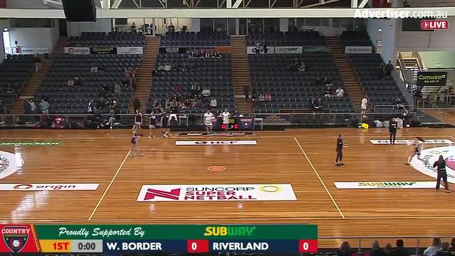 REPLAY: SA Country Netball Championships - Western Border vs Riverland (U17's Div1 SF) - Court 1