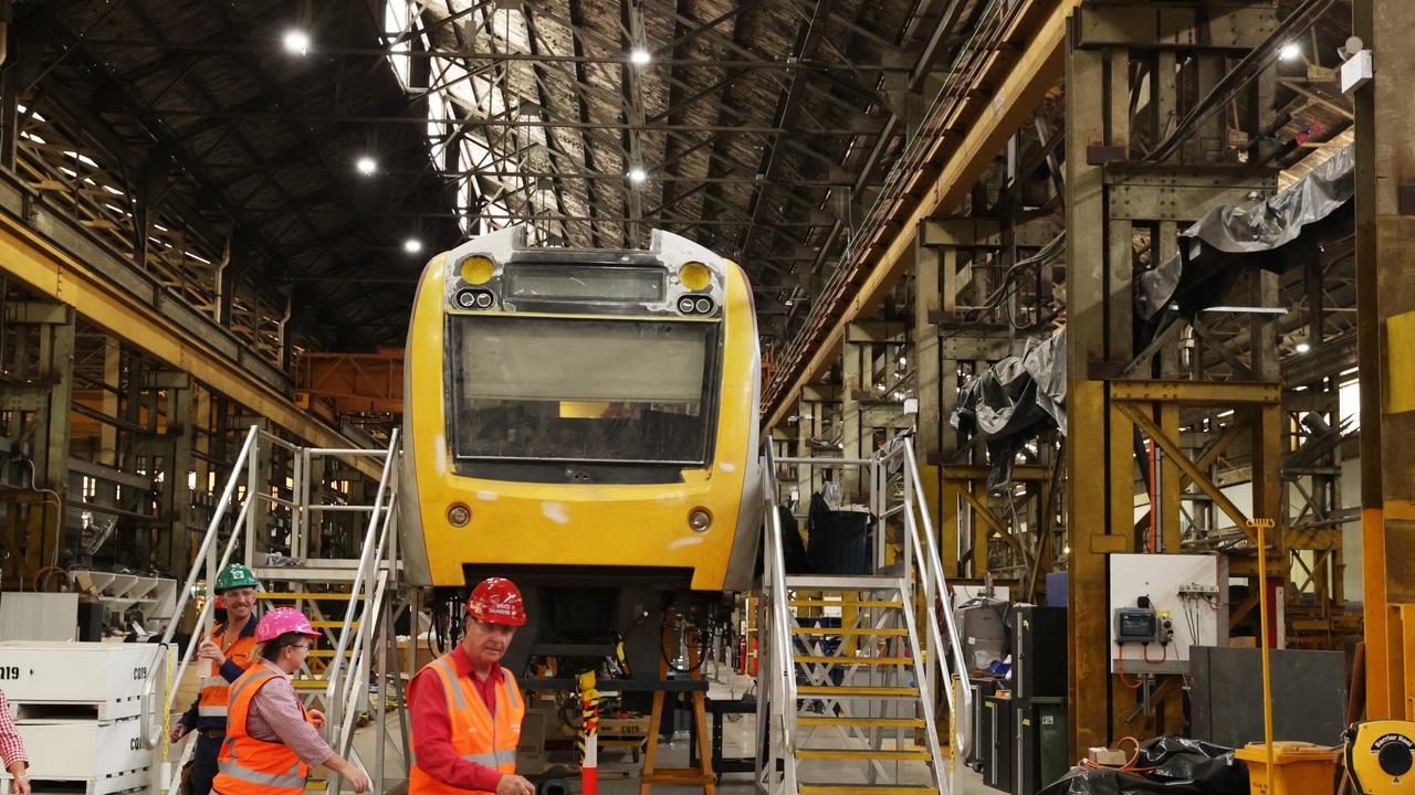 More than 100 rail jobs to go at Downer’s Maryborough site