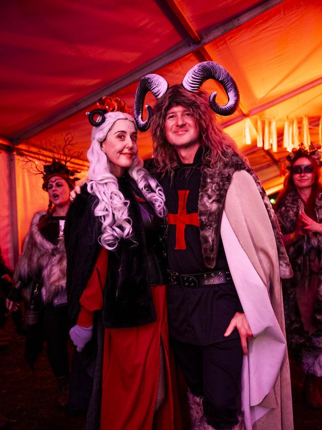 Willie Smith's Midwinter Festival Huonville - Karlinka and Blake Farmer Picture: Caroline Tan