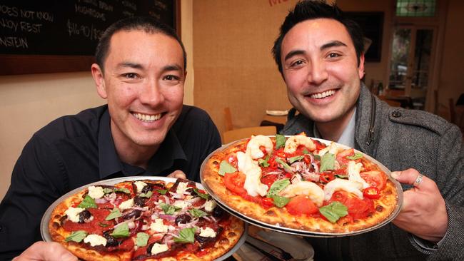 Goodlife Pizza owners and brothers Jake and Martin Greenrod.