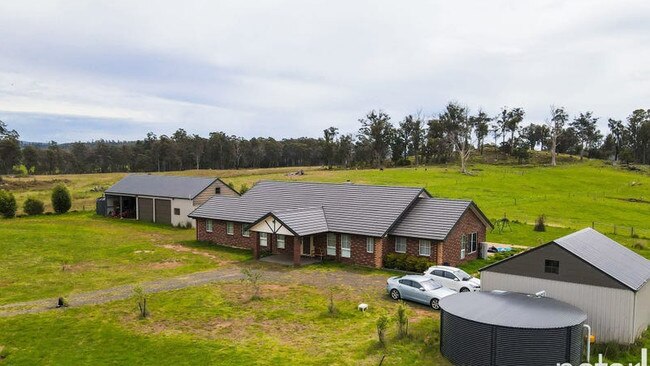 The $2.48m, 77ha property at the centre of the allegations against decorated Vietnam War veteran John Chenery, 71. Picture: Peter Lees Real Estate/ realestate.com.au