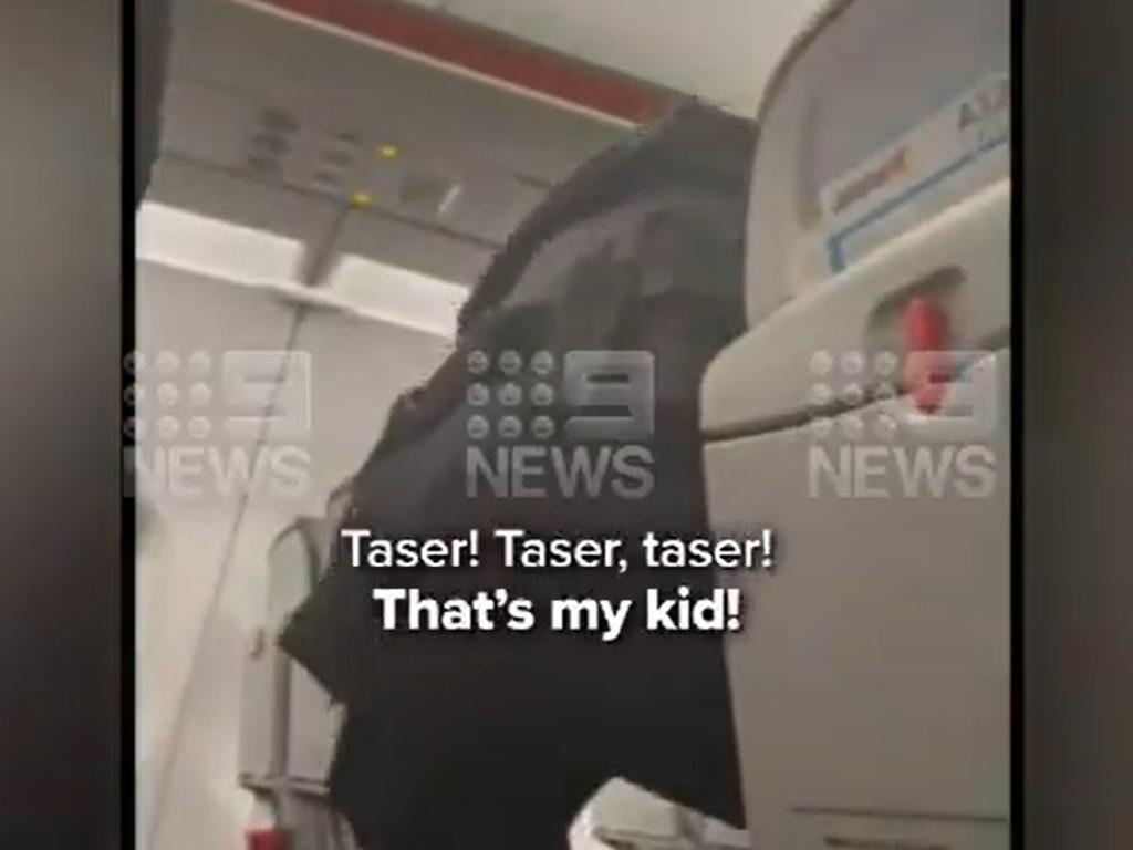 Mr Bolic was hit with a Taser following his argument with Jetstar staff, after he swapped seats with another passenger to be with his family.