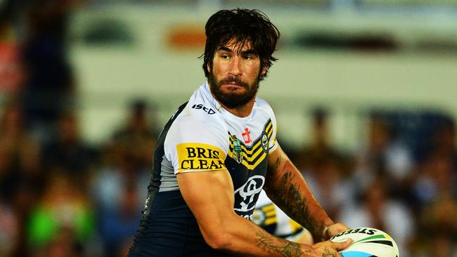 Tamou rubbished rumours he’s asked for a release from the Cowboys. Picture: Zak Simmonds