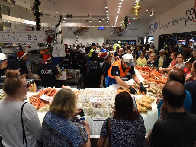 Intrepid seafood lovers are looking beyond just prawns and oysters this year. Picture: Mick Tsikas 