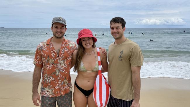 Liam, left, Sarah, middle, and Connor, right. Photo: Asa Andersen.