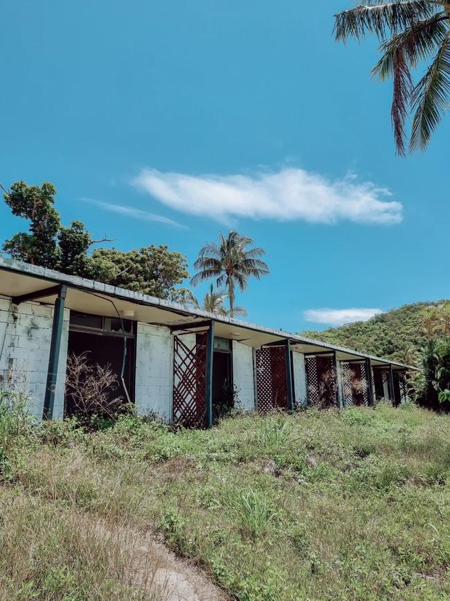 The resort on South Molle Island in the Whitsundays is in a dilapidated state. Picture: Allards Across Oz