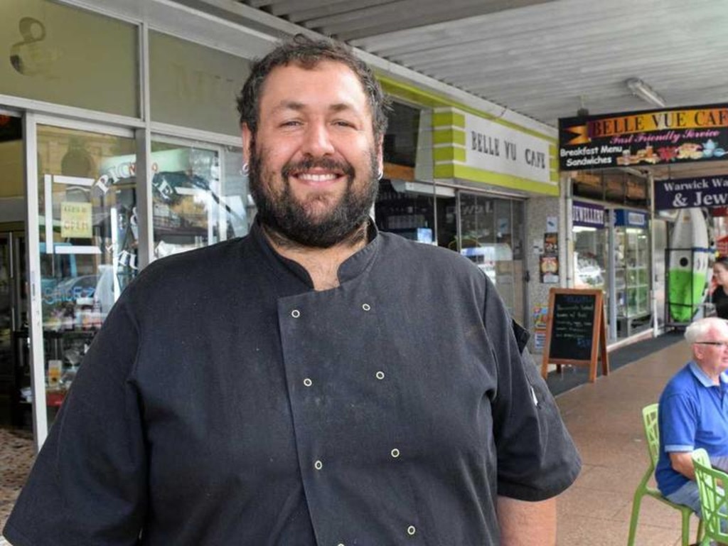 Mark Favero has been running Belle Vue Cafe on Palmerin St for almost a decade (Photo: file)