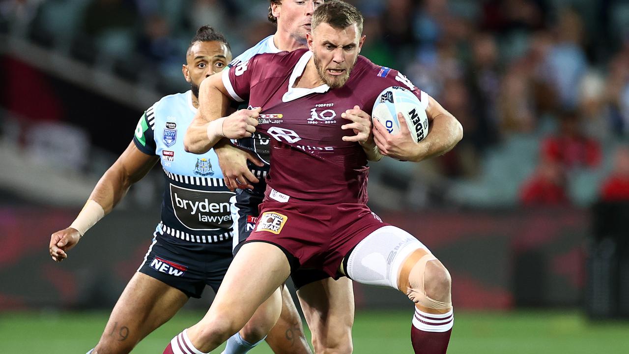 Kurt Capewell starred in his Origin debut. (Photo by Cameron Spencer/Getty Images)