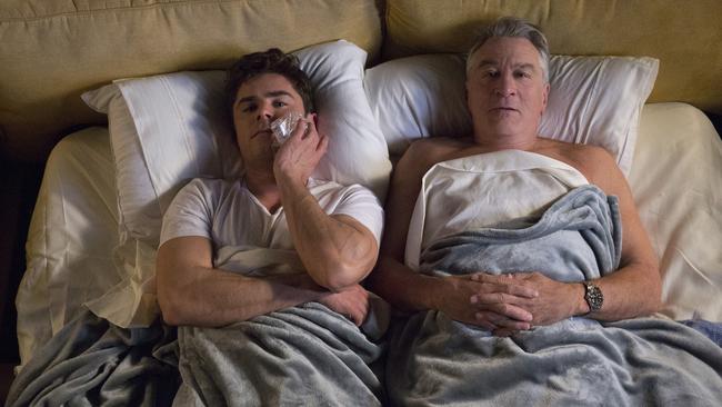 Make it stop ... Robert De Niro plunges new depths in the cringeworthy Dirty Grandpa.