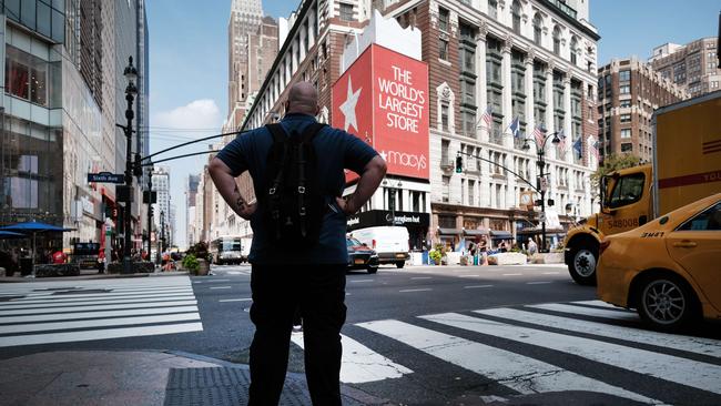 Tourists are coming back to Times Square. Picture: Spencer Platt/Getty Images