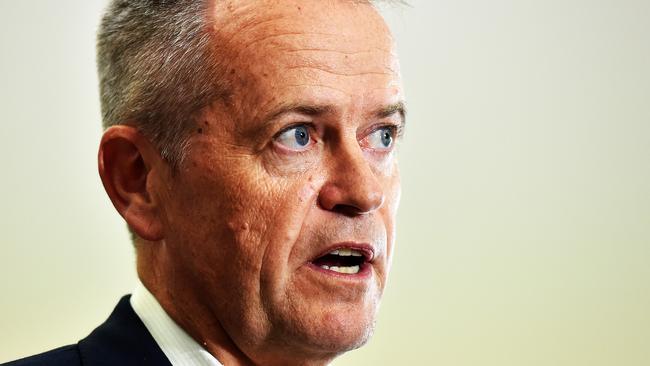 Leader of the opposition Bill Shorten. Picture: Zak Simmonds