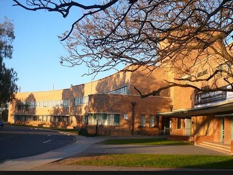 Adelaide High School, West Terrace, Adelaide South Australia