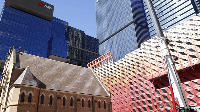 Phive also neighbours the Leigh Memorial Uniting Church at Macquarie St. Picture: John Appleyard