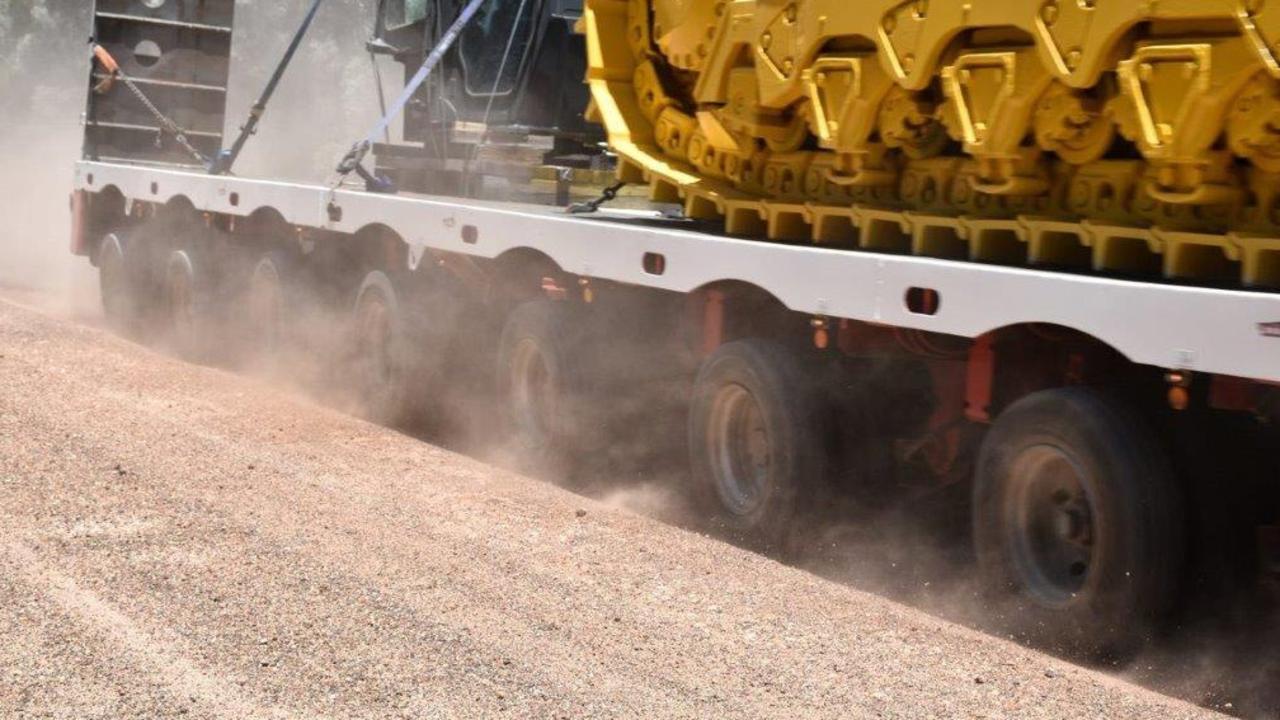 Maranoa and Western Downs residents are demanding urgent action be done to fix the crumbling Roma Condamine Rd, which services heavy traffic daily from road trains, caravans, cars and school buses. Picture: Supplied.