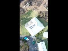 Drone footage captures “miracle” house that survived bushfire