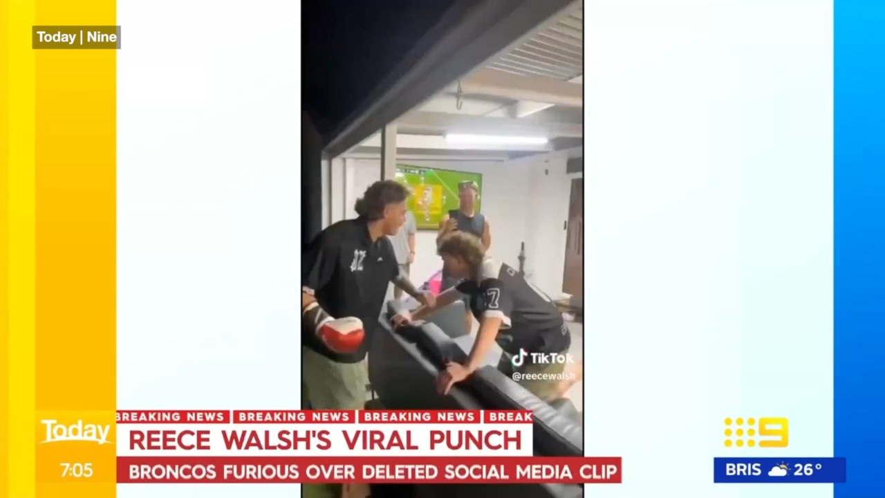 Reece Walsh addresses social media footage