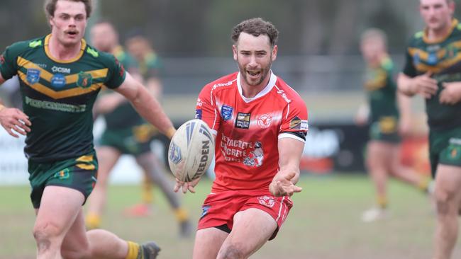 Sean Connor for East Campbelltown Eagles. Picture: Steve Montgomery