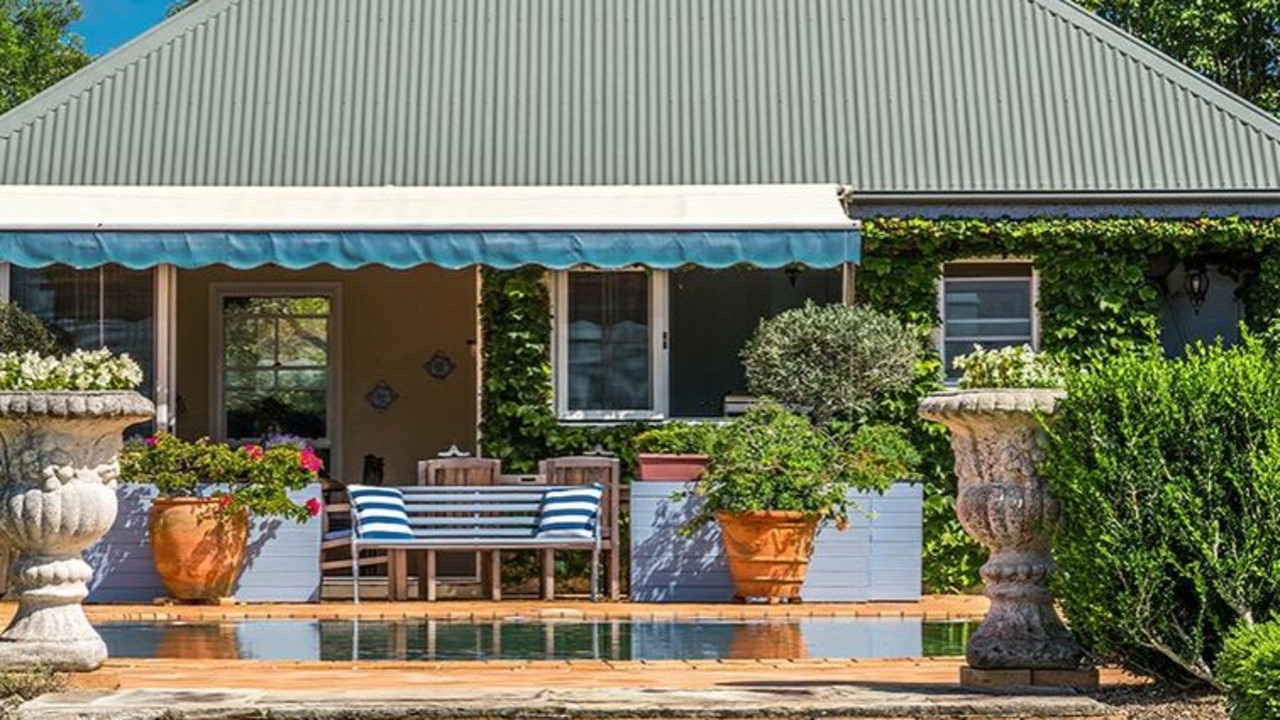 There is an enviable self-contained pool house with the lot. Picture: Kirsten Craze