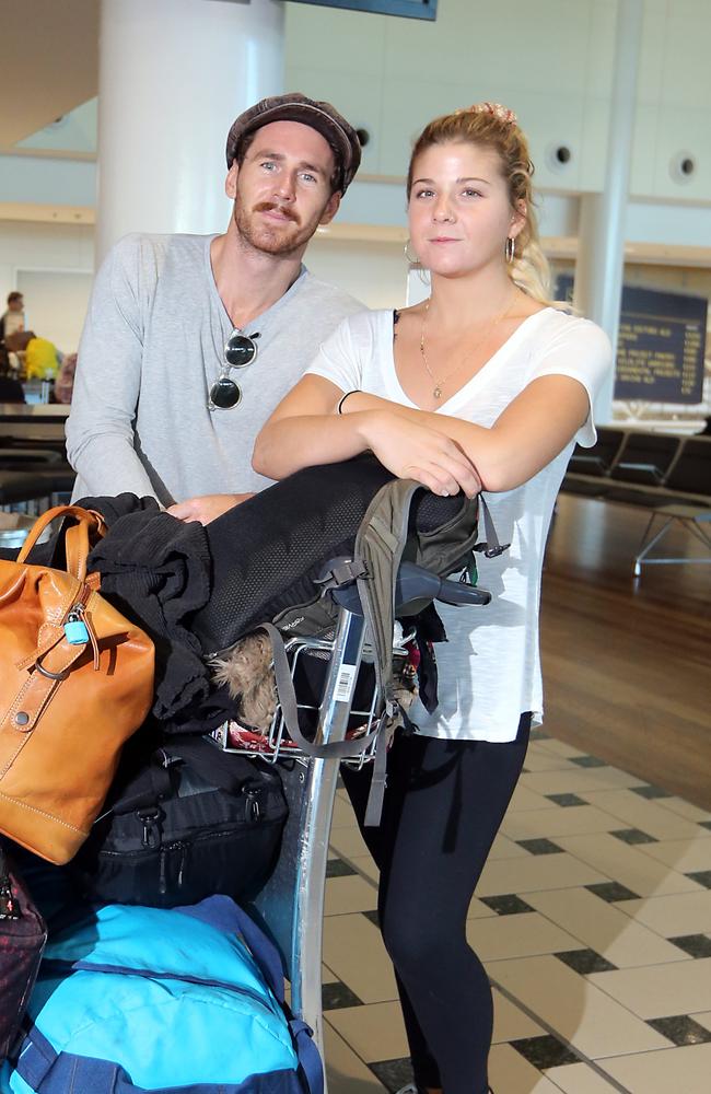 Shannon McGuigan had been travelling Europe with his English girlfriend Chesca Knowles. AAP Image/Richard Gosling