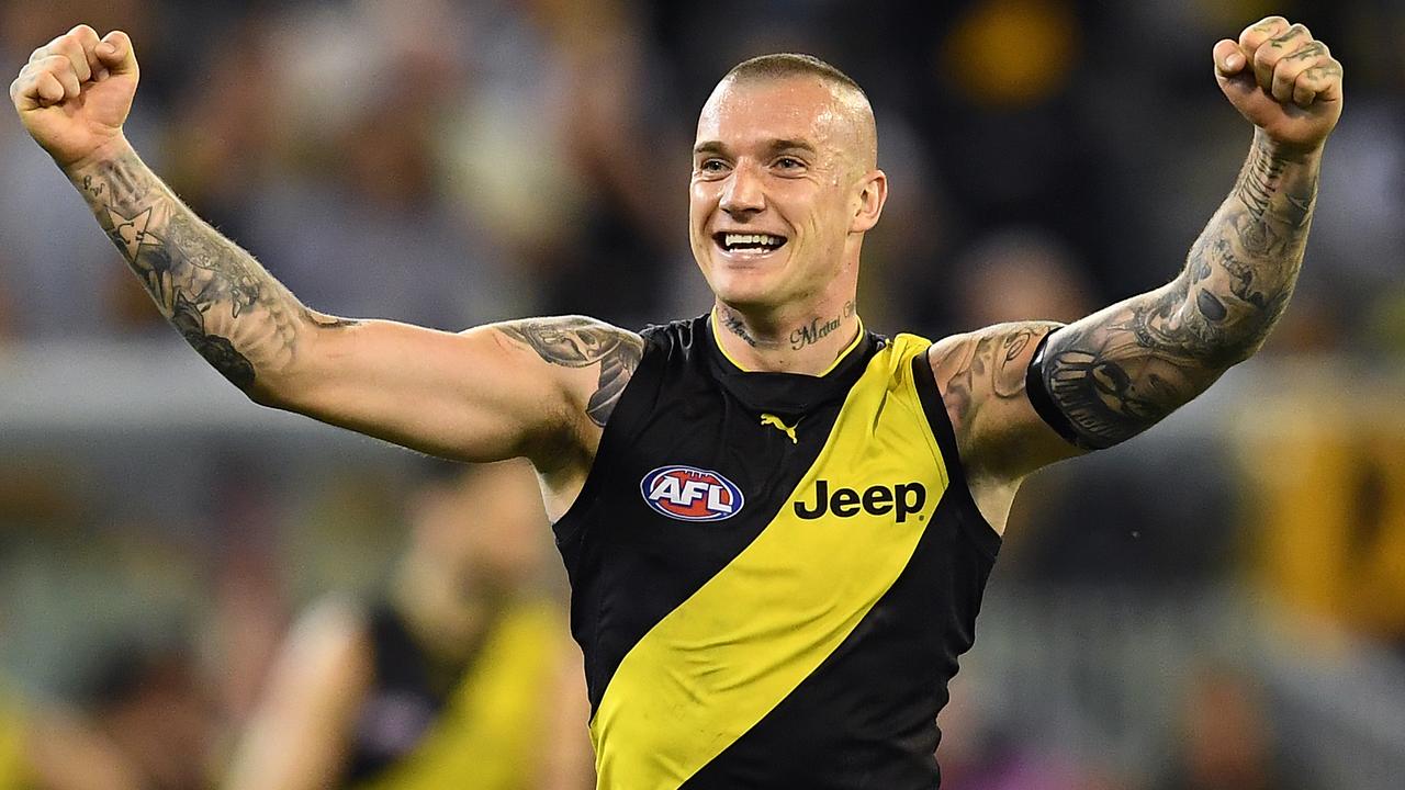 All eyes will be on Dustin Martin on Saturday. Picture: Getty Images