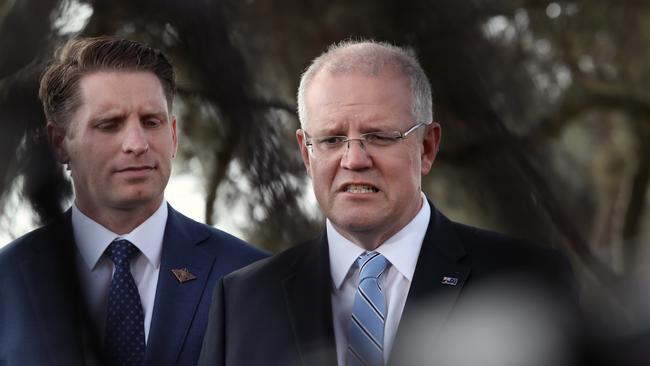 Prime Minister Scott Morrison and his Assistant Defence Minister Andrew Hastie have finally taken advice — and now they must act. Picture: Gary Ramage