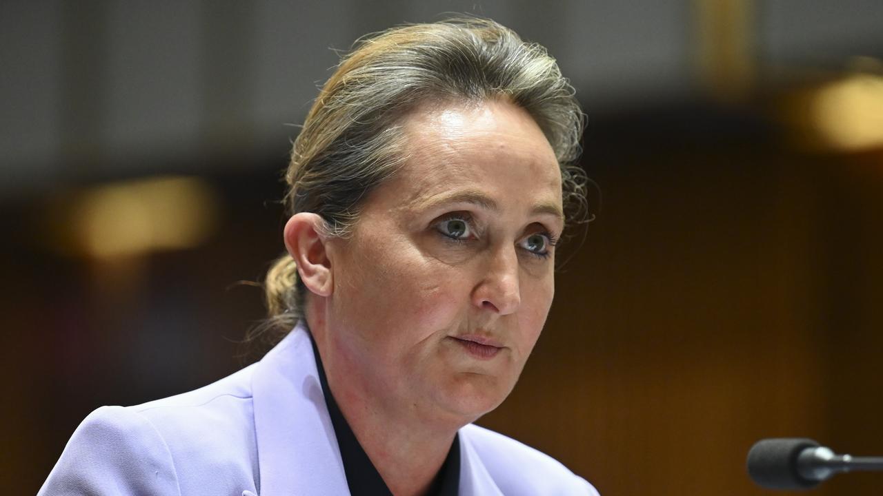 Qantas boss Vanessa Hudson received a grilling. Picture: NCA NewsWire / Martin Ollman