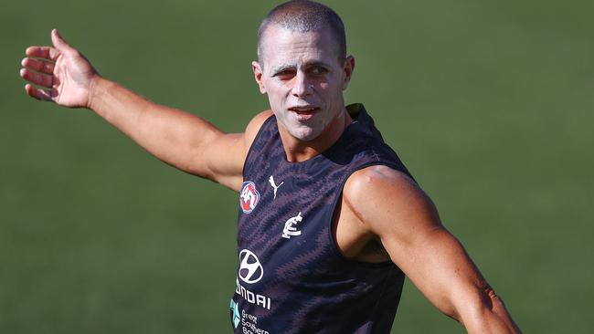 Ed Curnow is yet to play a senior game for Carlton this year after battling some injuries. Picture: Michael Klein