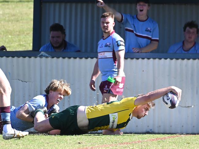 Club rugby Norths v Wests - coltsSaturday July 13, 2024. Picture, John Gass