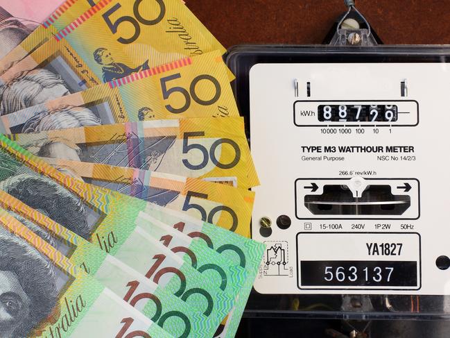 High cost of electricity in Australia: energy meter generic money