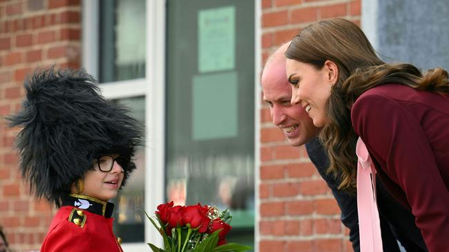 Meghan and Harry released the bombshell first look at their upcoming Netflix documentary - just hours before Prince William and Princess Katherine were due to kick off day two of their Boston tour. Picture: AFP