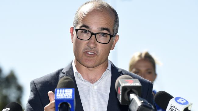 Victorian Minister for Mental Health and Education James Merlino says if a child is not happy at school, they won’t learn. Picture: Andrew Henshaw