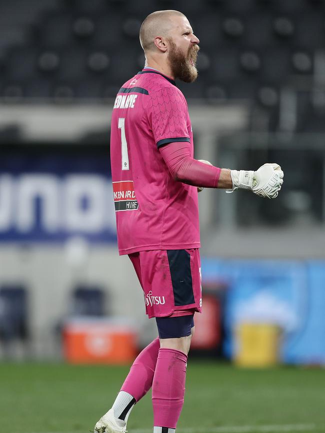 Sydney FC goalkeeper Andrew Redmayne. Picture: Mark Metcalfe/Getty