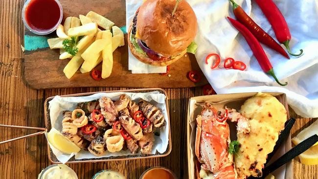 The Boatshed in La Perouse has a lot of food on offer. Picture: Jenifer Jagielski