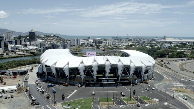 Townsville’s new stadium will host the Wallabies in July.