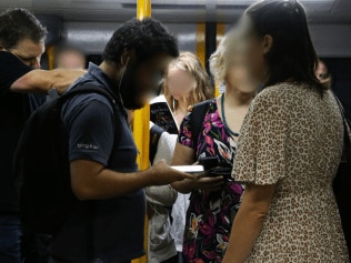Crowded trains in winter are always a recipe for virus spreading. Image: Supplied