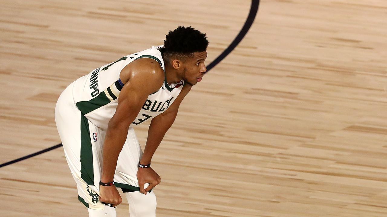 Giannis Antetokounmpo’s Milwaukee Bucks are a game from being bounced out of the NBA.