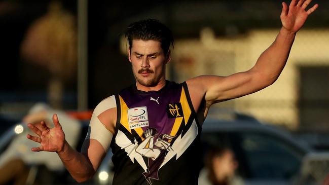 Tom Boyd in action for Norwood.