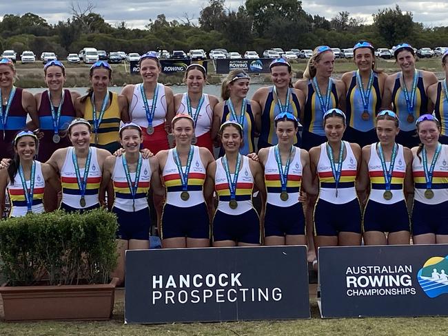 Rowers from St Catherine's had a memorable Australian championships