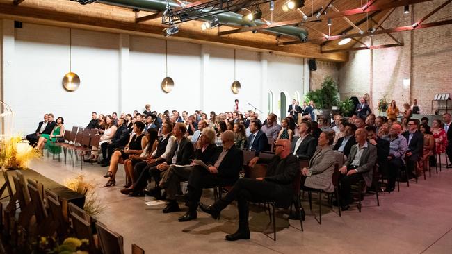 Attendees at the 2020 Australian Grand Dairy Awards in South Melbourne on Thursday night.