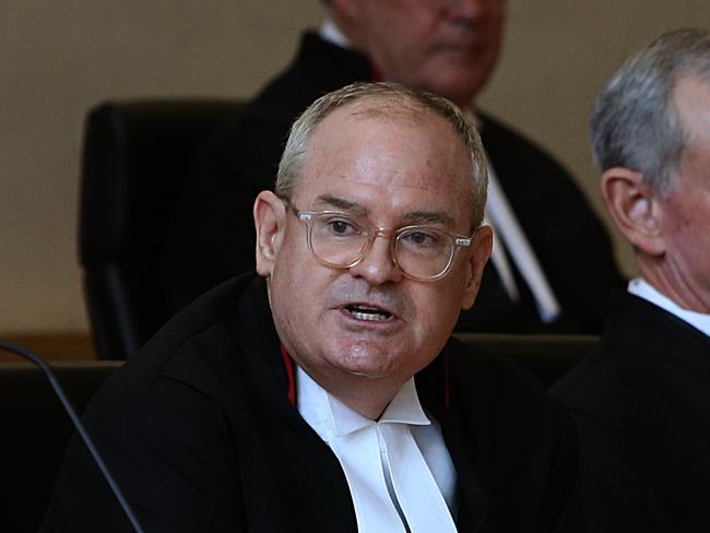 Supreme Court welcome ceremony for new Justices.  Thomas Bradley. (Centre frame)February 8th, 2019. (AAP Image/Richard Waugh).