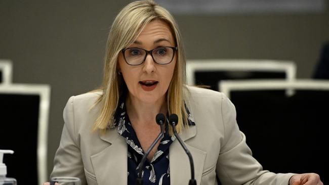 Investment NSW chief executive <b/>Amy Brown. Picture: AAP Image/Dan Himbrechts