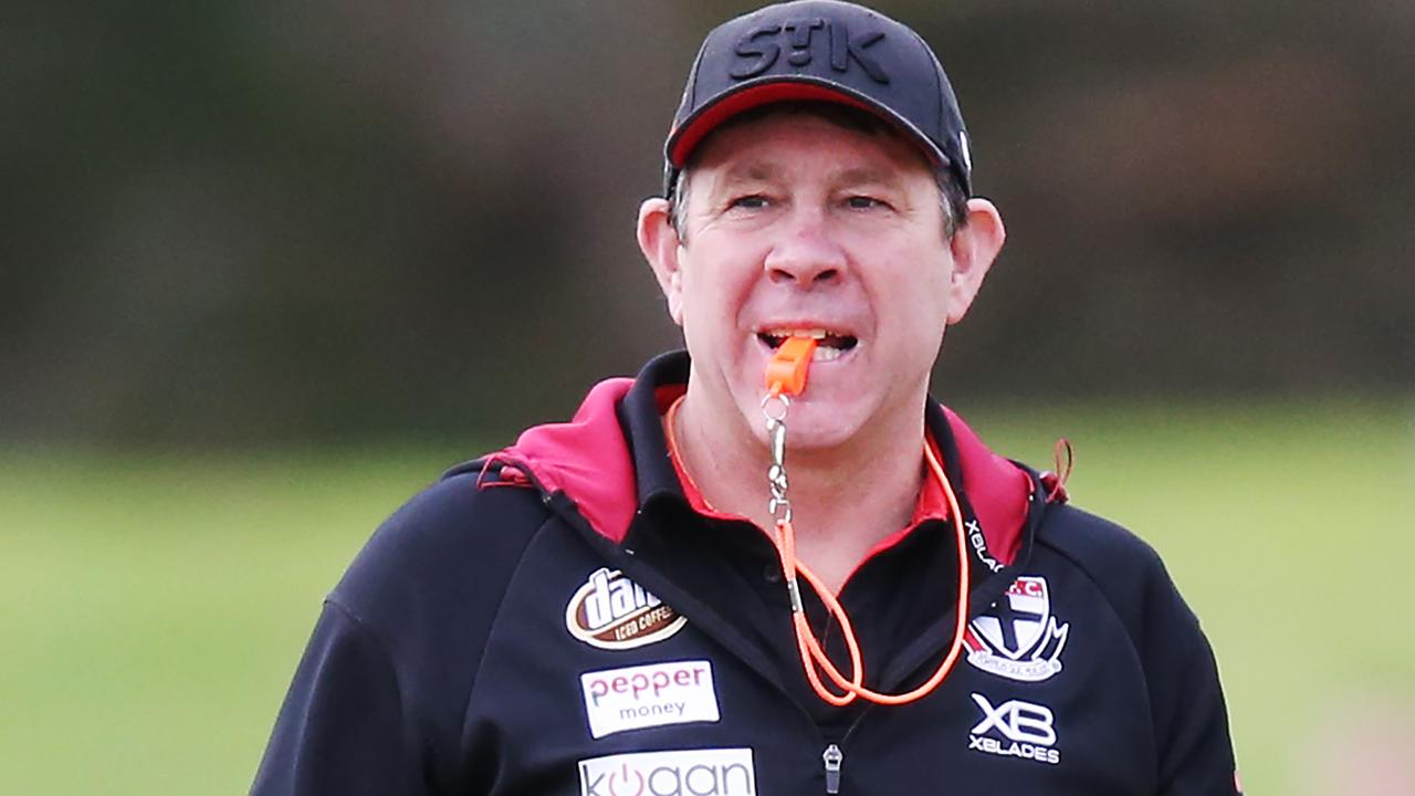 Brett Ratten will coach St Kilda this week. Picture: Getty Images