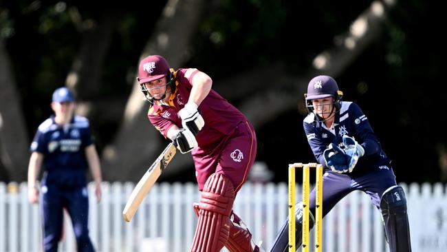 Mikayla Hinkley of Queensland. (Photo by Bradley Kanaris/Getty Images)