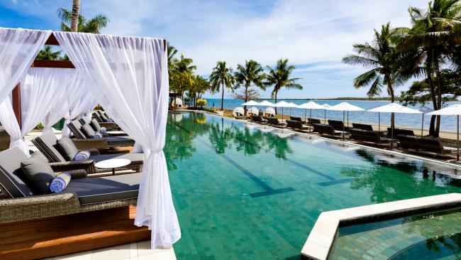 FIJI 5-DAY PACKAGE $1099
Slash up to 50 per cent off your bill when you check in at Sofitel Fiji Resort & Spa for four nights, now from $1099 a person, twin share including return flights on Fiji Airways. Plus, up to two kids aged under 12 stay, eat and play for free. Package also includes all meals, return airport transfers and more. Travel on select dates from December 1, 2021 to April 8, 2022. 
Bookings via fijiairways.com/en-au