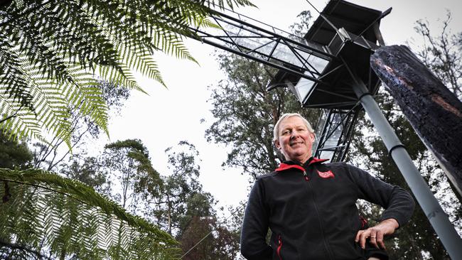 SUNTAS: Tahune Airwalk reopening. at Tahune, Geeveston.