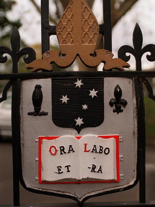 Melbourne Grammar School students were addressed on “toxic masculinity”.