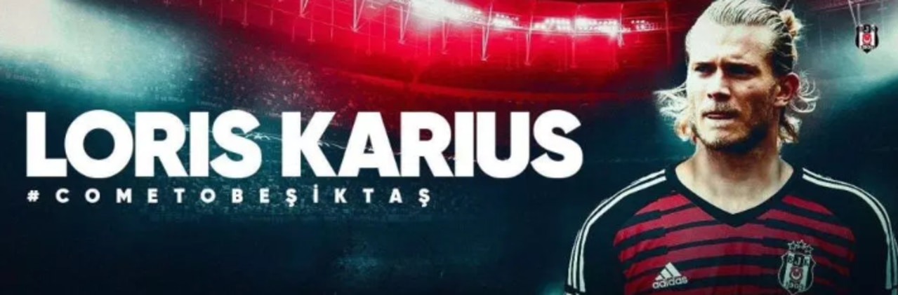 Besiktas' Twitter banner was quickly taken down.