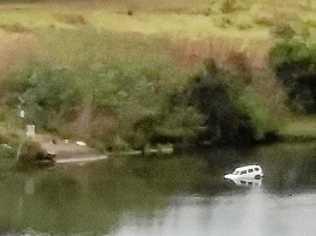 A car sank into the Clarence River off a boat ramp near Rogans Bridge at about 10.30am on Thursday, 21st February, 2019.