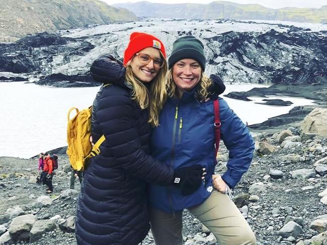 Lily Wolfrum and Annika Welander make time after work to unwind by doing yoga, reading or cooking. Picture: Annika Welander.