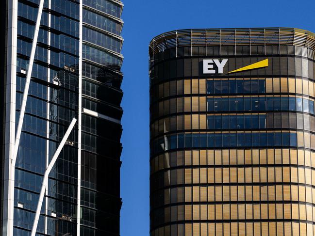 SYDNEY, AUSTRALIA - NewsWire Photos September 5, 2022: General View of the EY Ernst & Young building in the Sydney CBD. Picture: NCA NewsWire / James Gourley